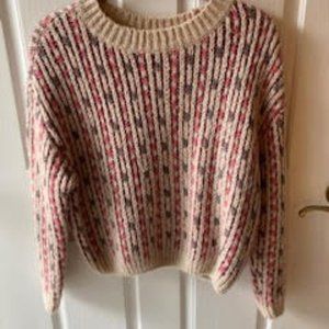 BP. Contrast Stitch Sweater XXS